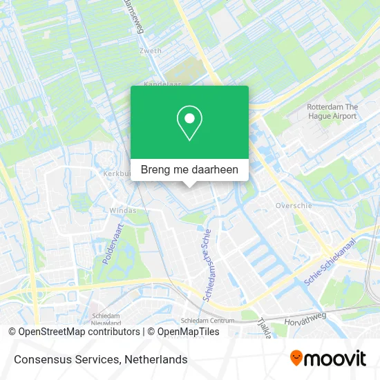 Consensus Services kaart