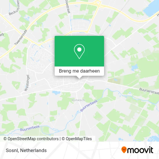 Sosnl kaart