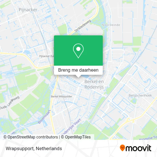 Wrapsupport kaart