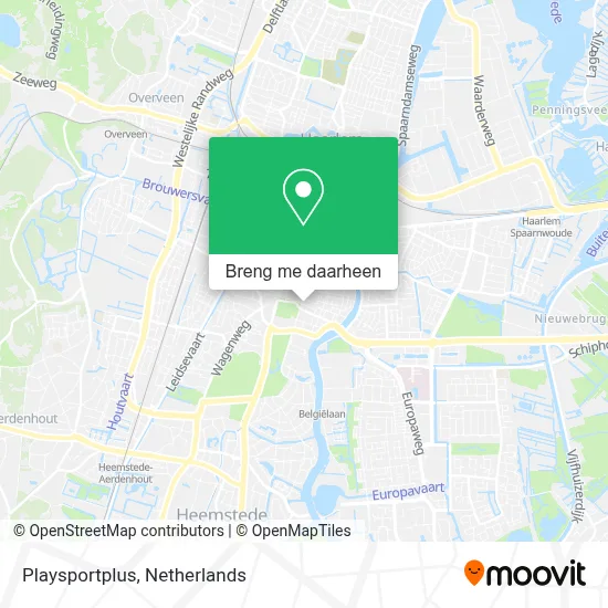 Playsportplus kaart