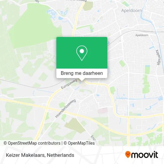 Keizer Makelaars kaart
