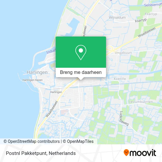 Postnl Pakketpunt kaart