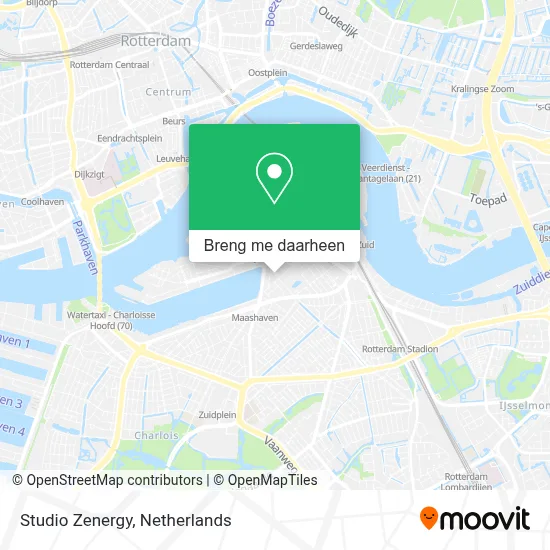 Studio Zenergy kaart