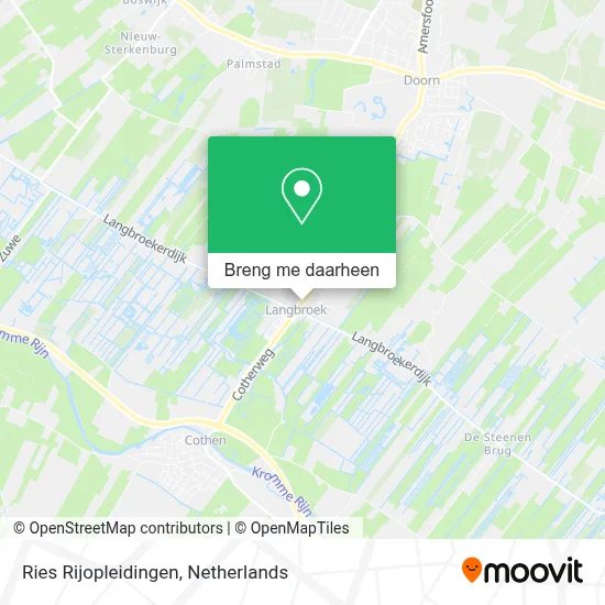 Ries Rijopleidingen kaart