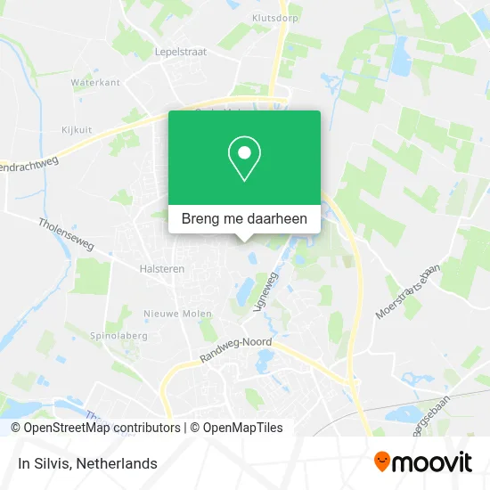 In Silvis kaart
