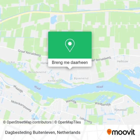 Dagbesteding Buitenleven kaart