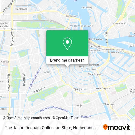 The Jason Denham Collection Store kaart