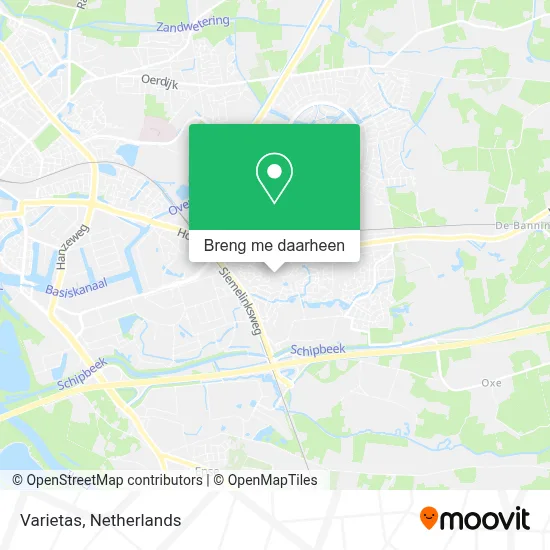Varietas kaart