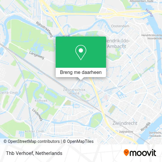 Thb Verhoef kaart