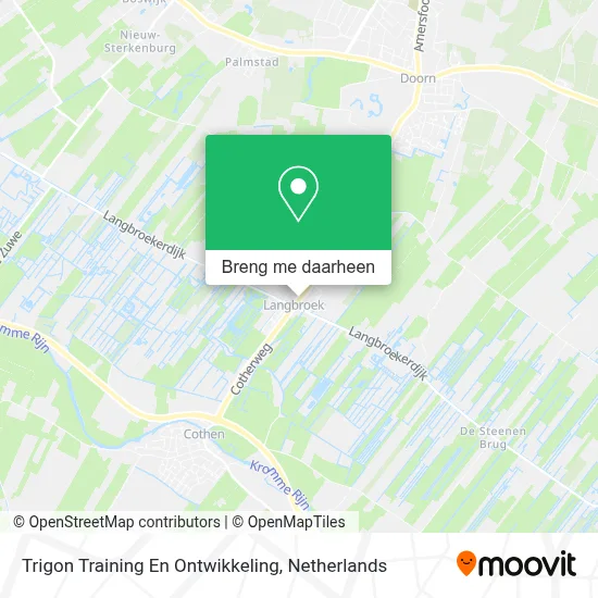 Trigon Training En Ontwikkeling kaart
