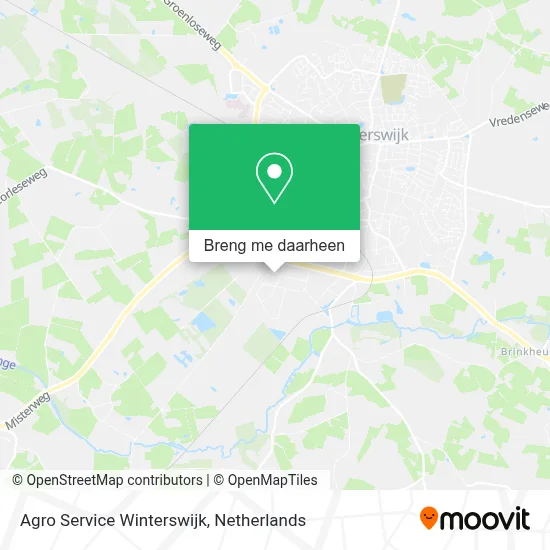 Agro Service Winterswijk kaart