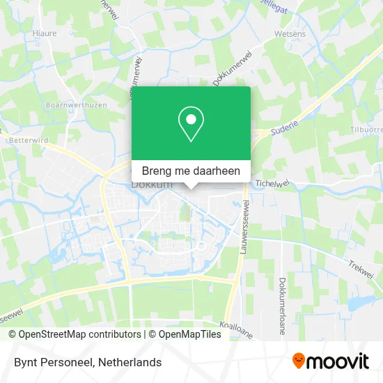 Bynt Personeel kaart