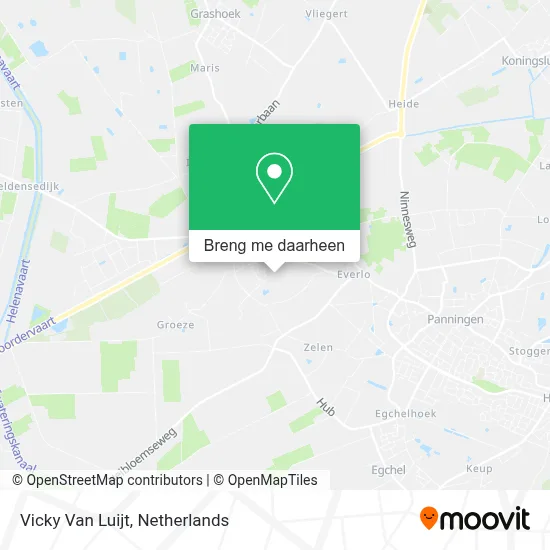 Vicky Van Luijt kaart