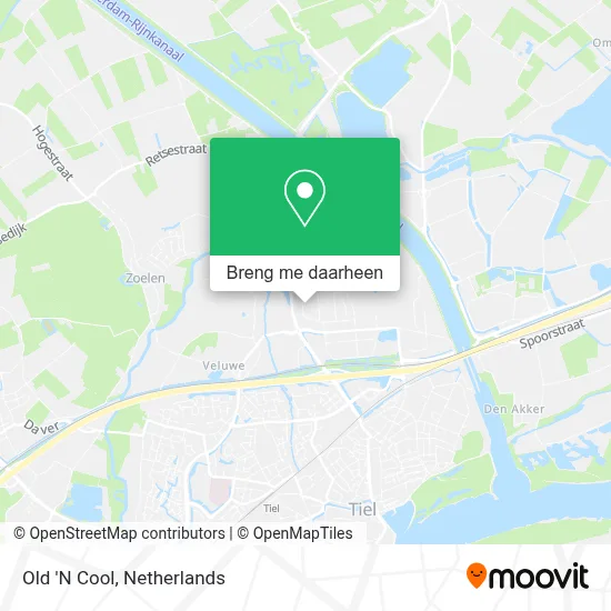Old 'N Cool kaart