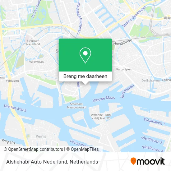 Alshehabi Auto                                  Nederland kaart