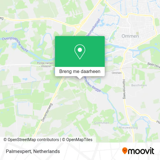 Palmexpert kaart
