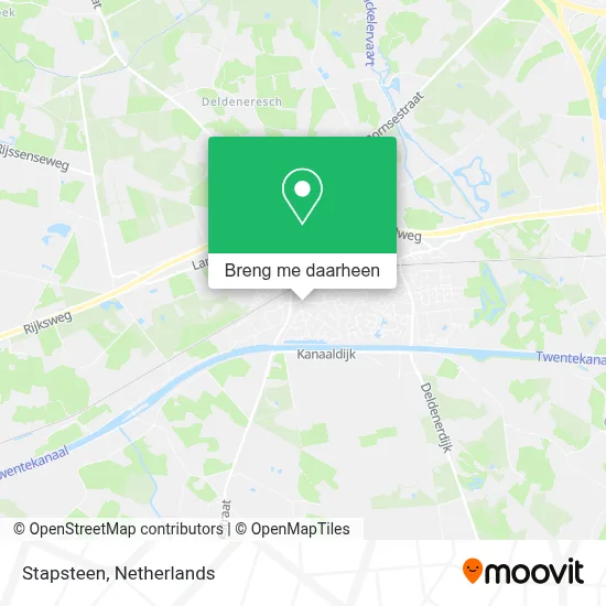 Stapsteen kaart