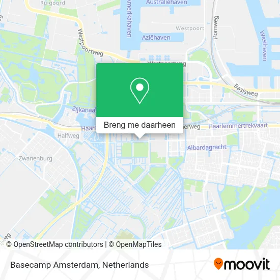 Basecamp Amsterdam kaart