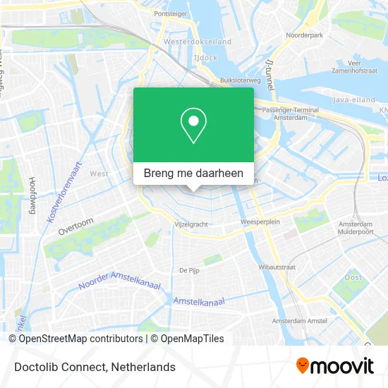 Doctolib Connect kaart