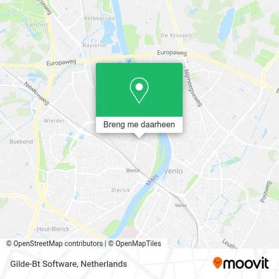 Gilde-Bt Software kaart