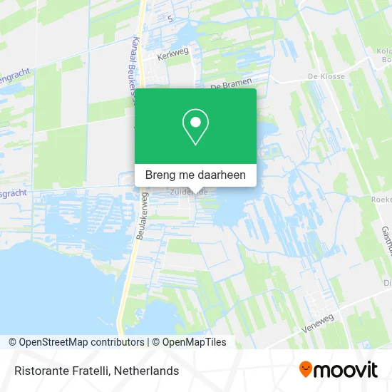 Ristorante Fratelli kaart
