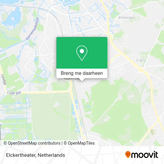 Elckertheater kaart