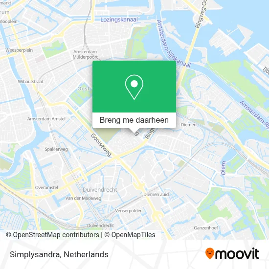 Simplysandra kaart