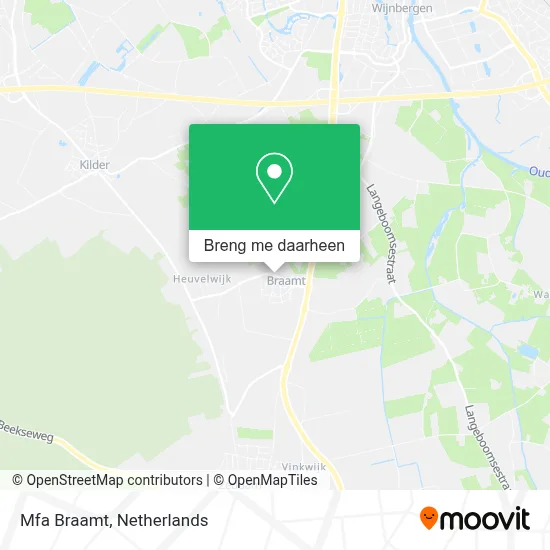 Mfa Braamt kaart