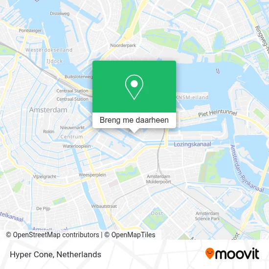 Hyper Cone kaart