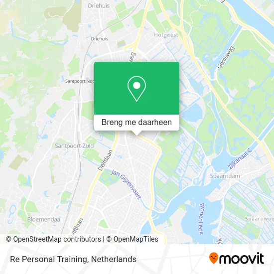 Re Personal Training kaart