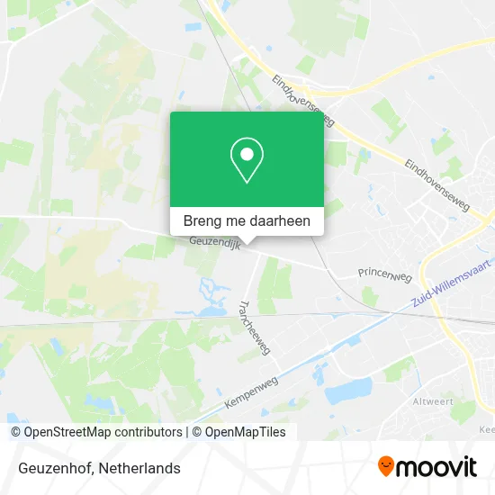 Geuzenhof kaart