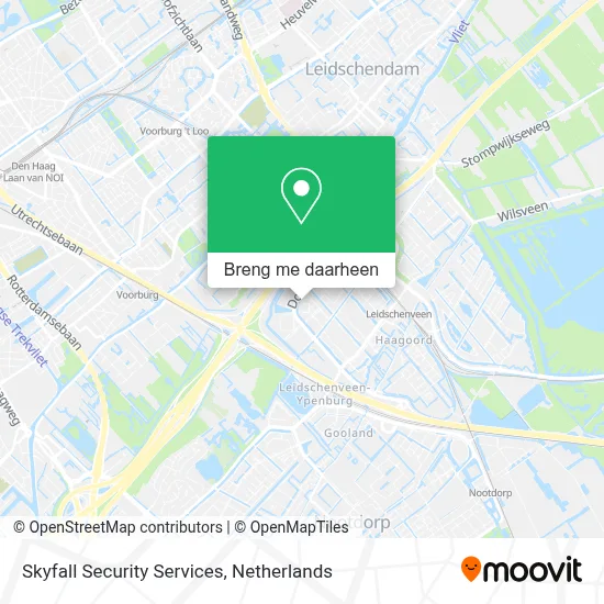 Skyfall Security Services kaart