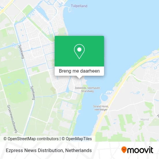 Ezpress News Distribution kaart