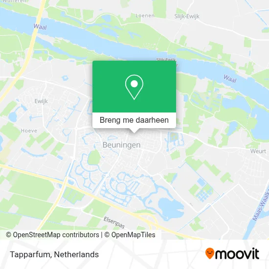 Tapparfum kaart