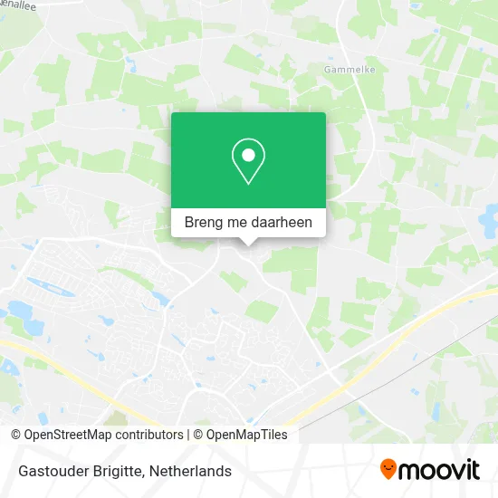 Gastouder Brigitte kaart