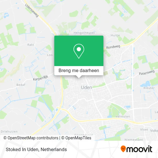 Stoked In Uden kaart