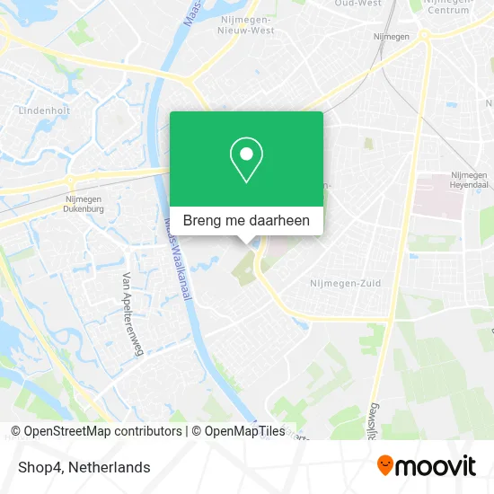 Shop4 kaart