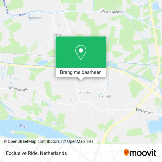 Exclusive Ride kaart