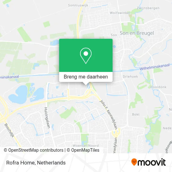 Rofra Home kaart