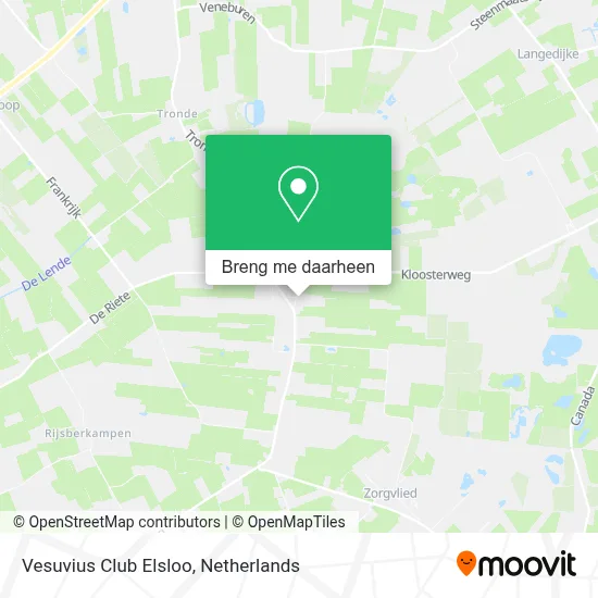 Vesuvius Club Elsloo kaart