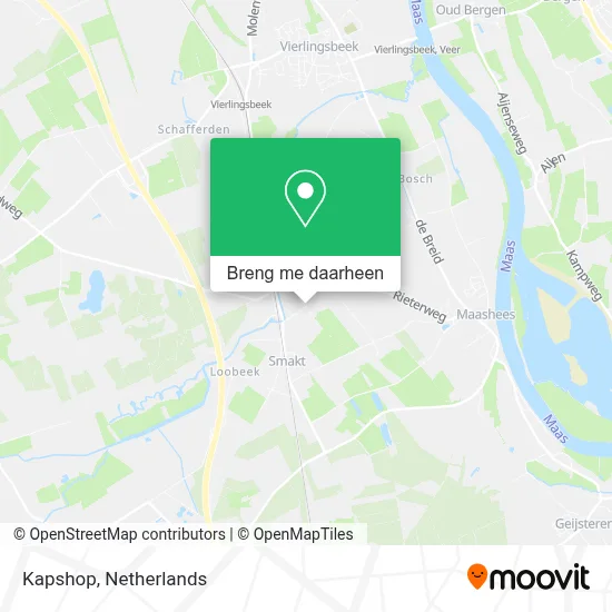 Kapshop kaart
