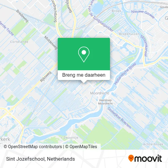 Sint Jozefschool kaart