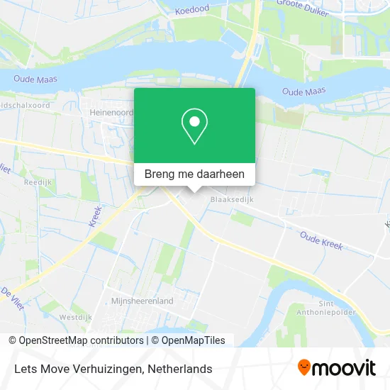 Lets Move Verhuizingen kaart
