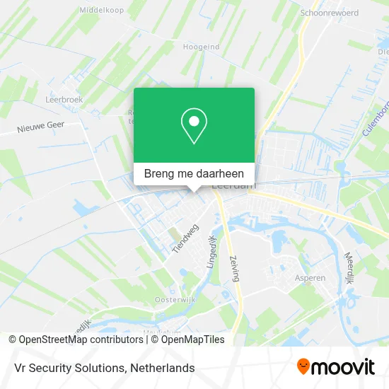 Vr Security Solutions kaart