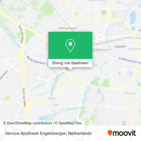 Service Apotheek Engelsbergen kaart