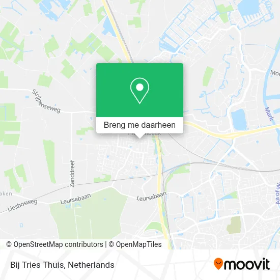 Bij Tries Thuis kaart