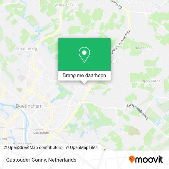 Gastouder Conny kaart