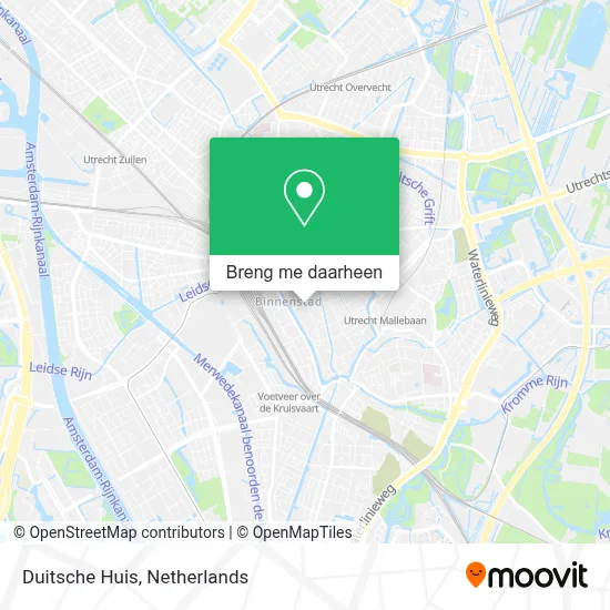 Duitsche Huis kaart