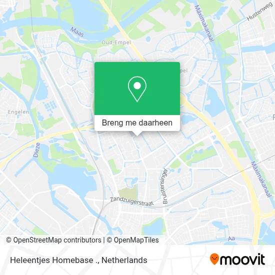 Heleentjes Homebase . kaart