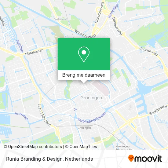 Runia Branding & Design kaart